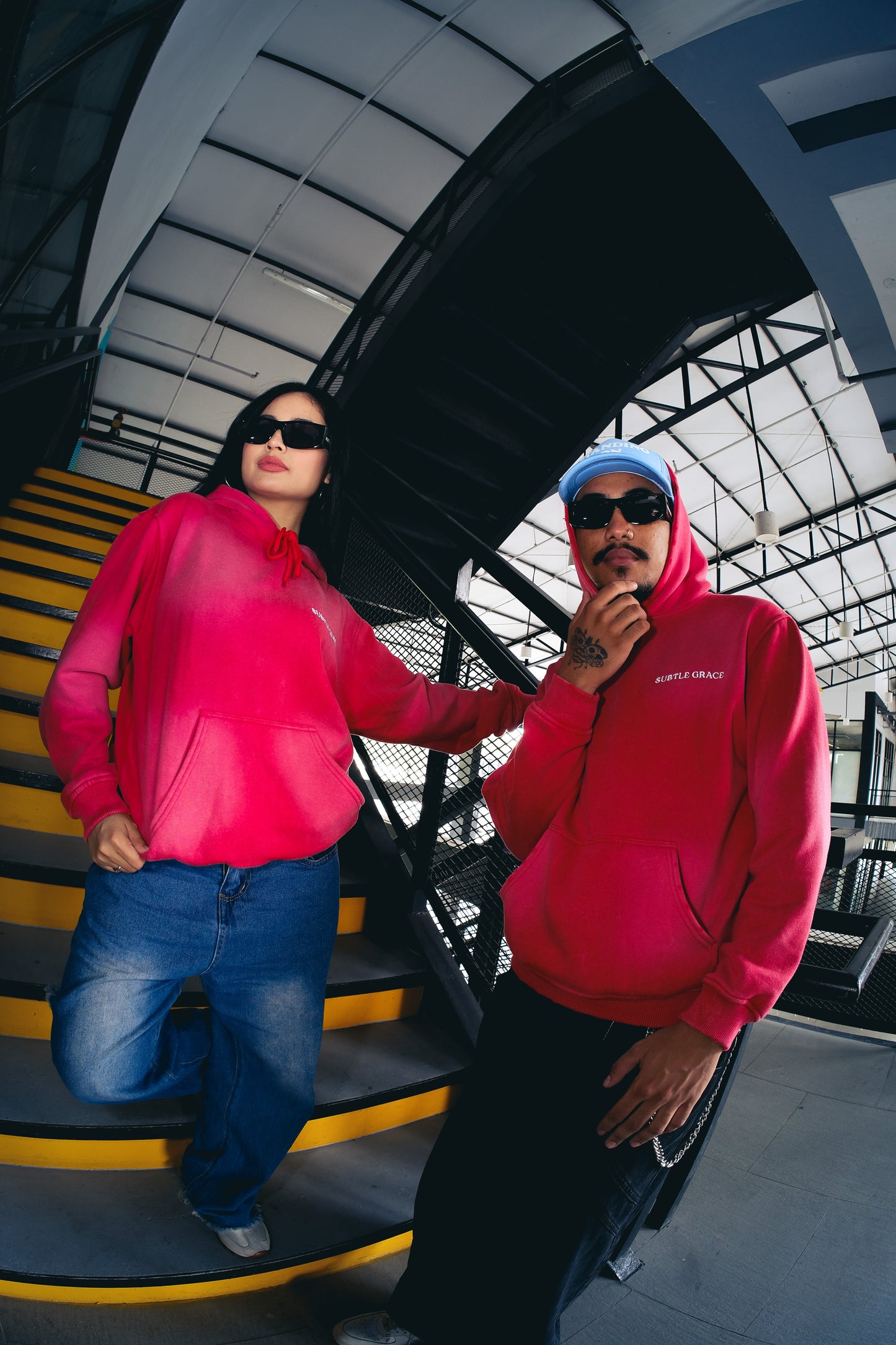 RED SUNDRIED HOODIE
