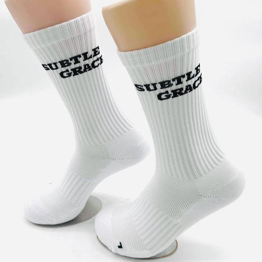 Subtle Grace Crew Socks