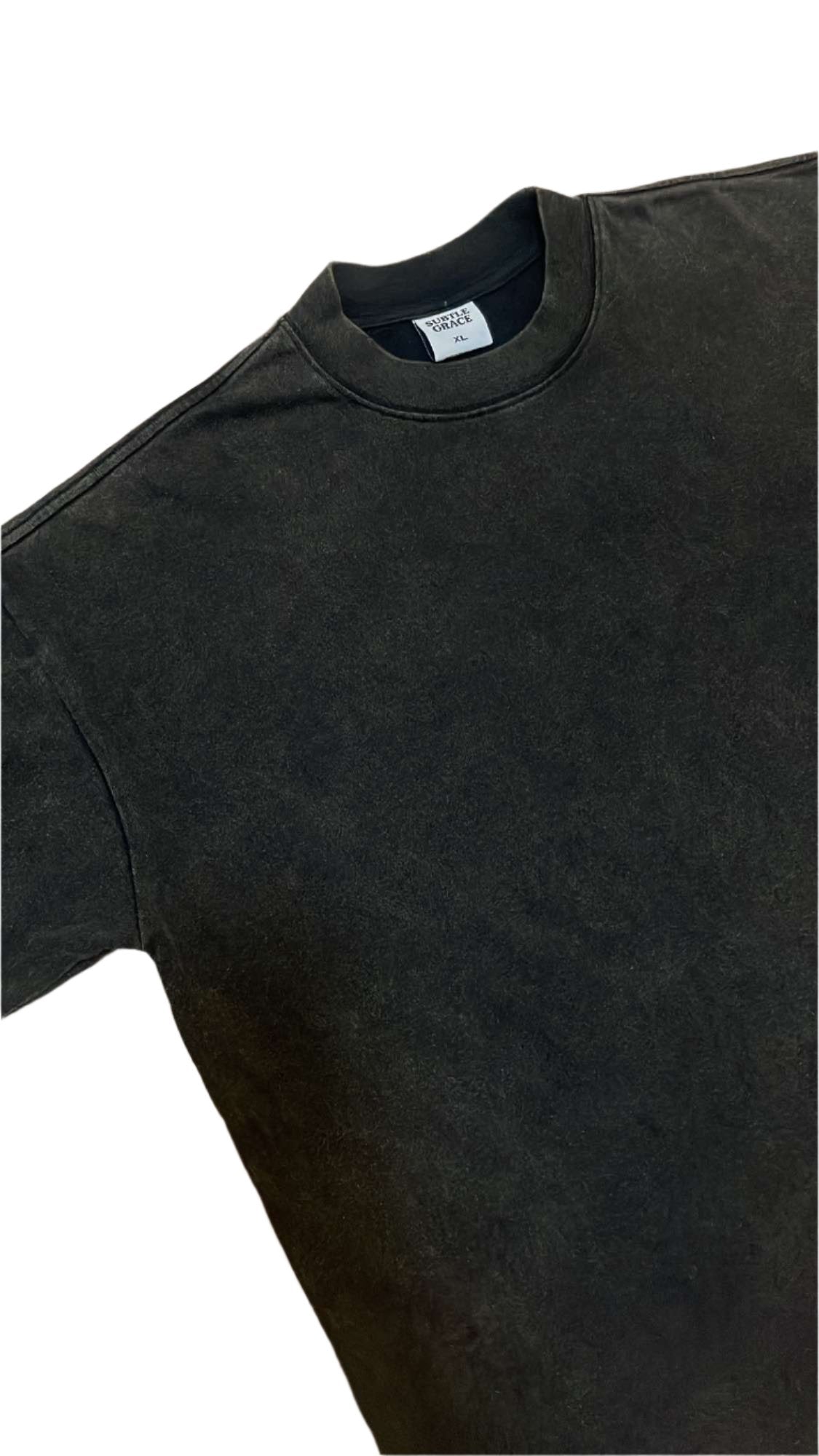 Subtle Grace Heavyweight Vintage Washed Blank Tee