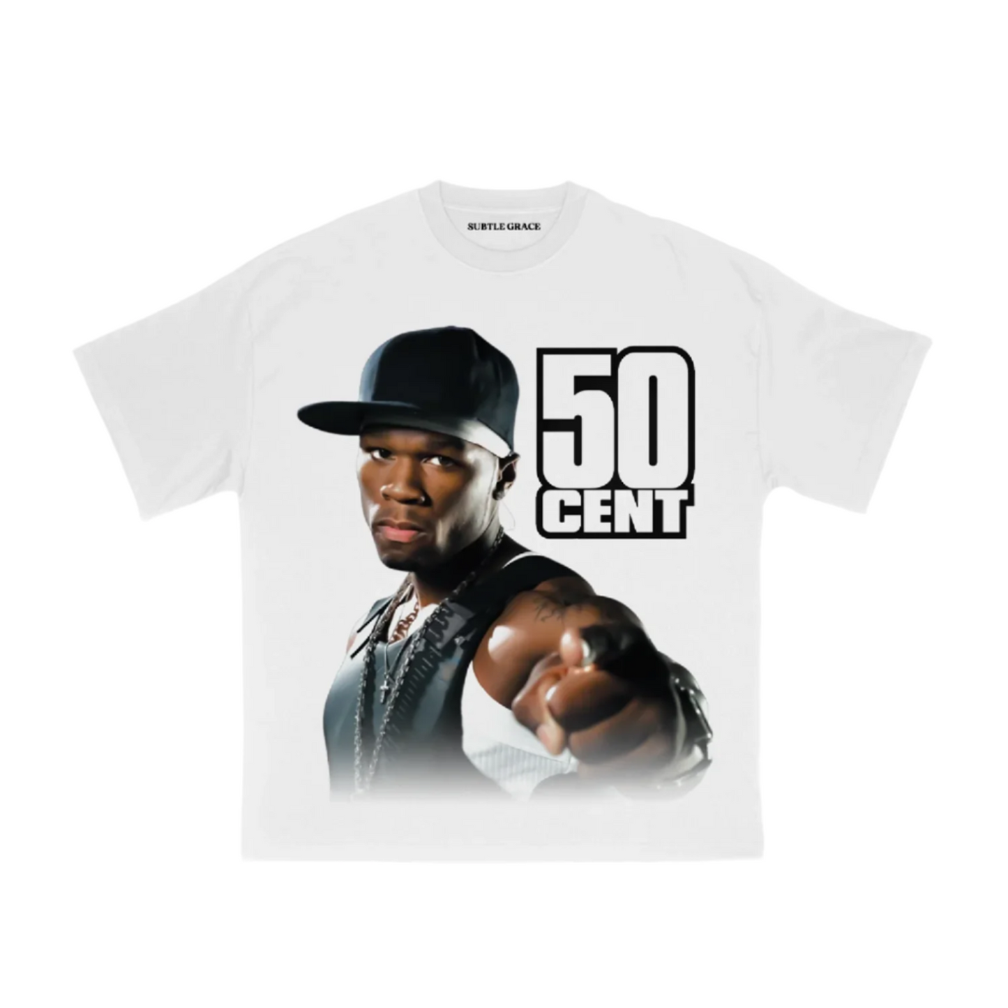 50 Cent Portrait Tee