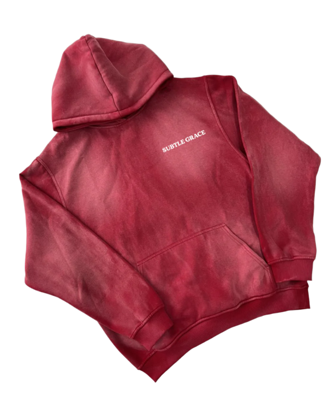 RED SUNDRIED HOODIE